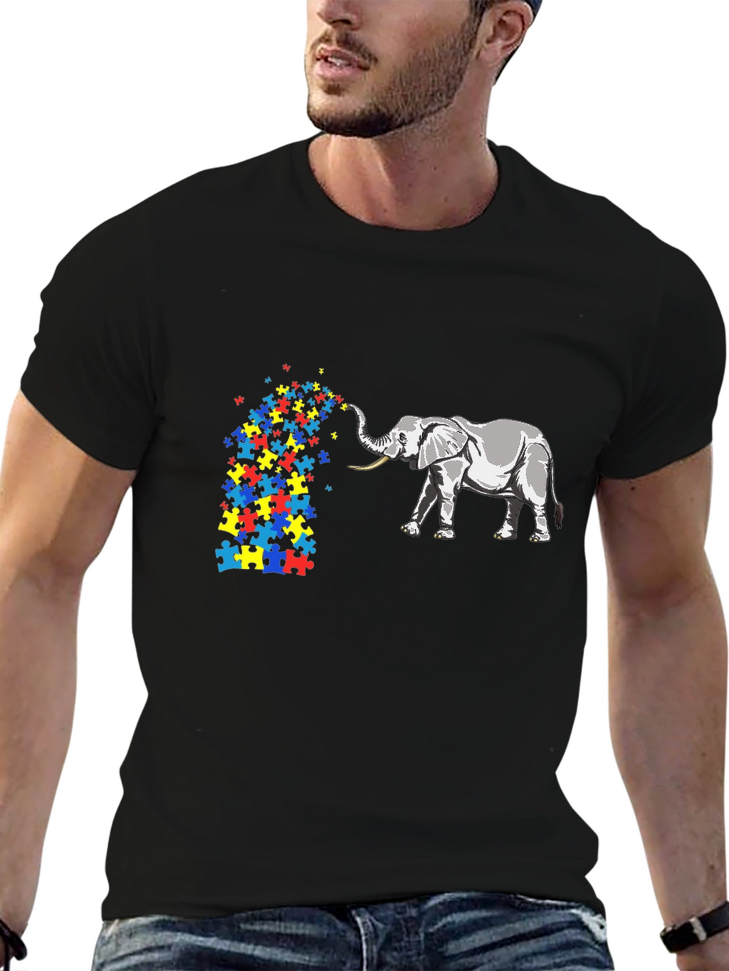 Autism Awareness Elephant T-Shirt