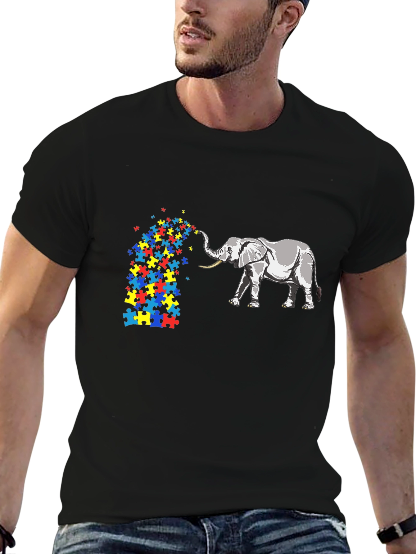 Autism Awareness Elephant T-Shirt
