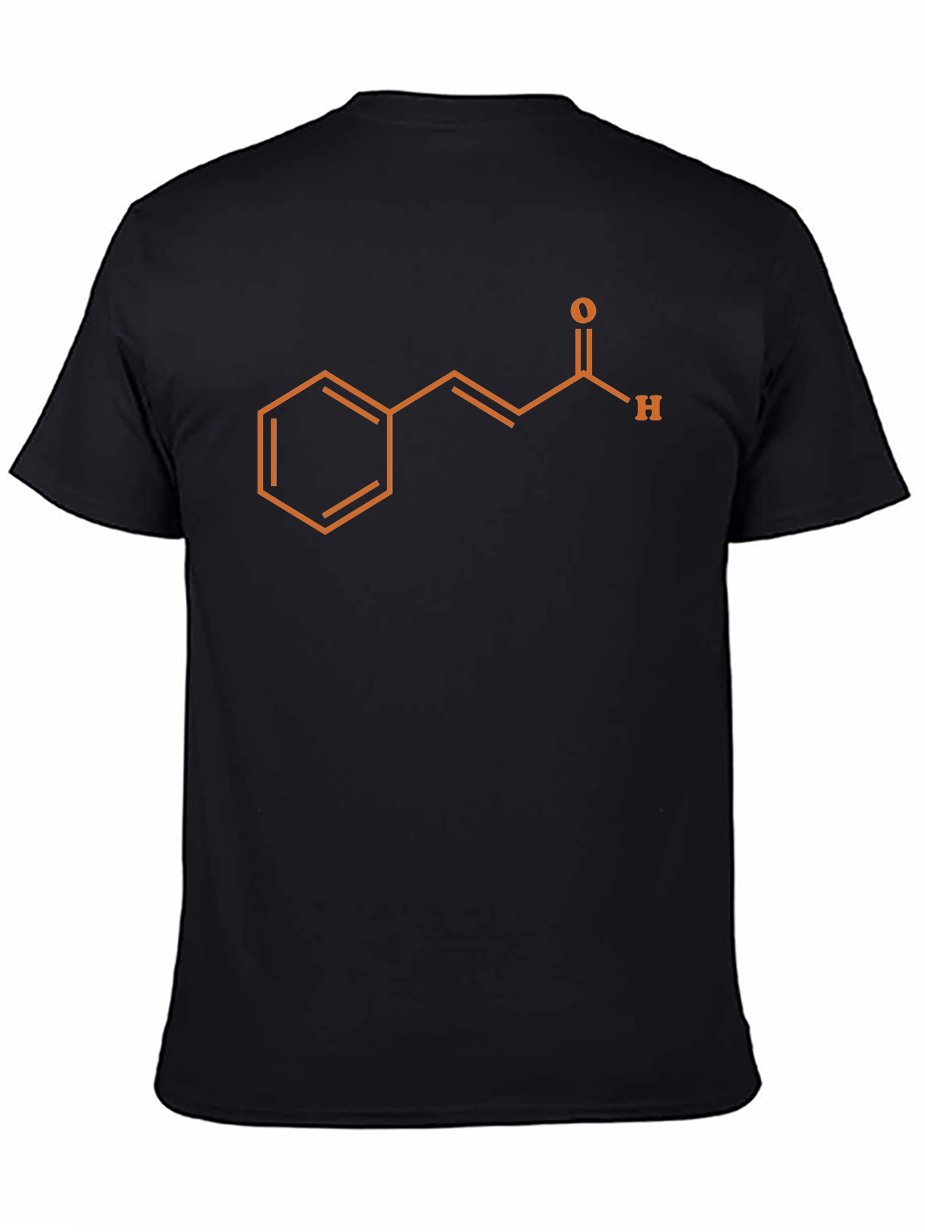 Cinnamaldehyde Molecule Graphic Tee - Science T-Shirt