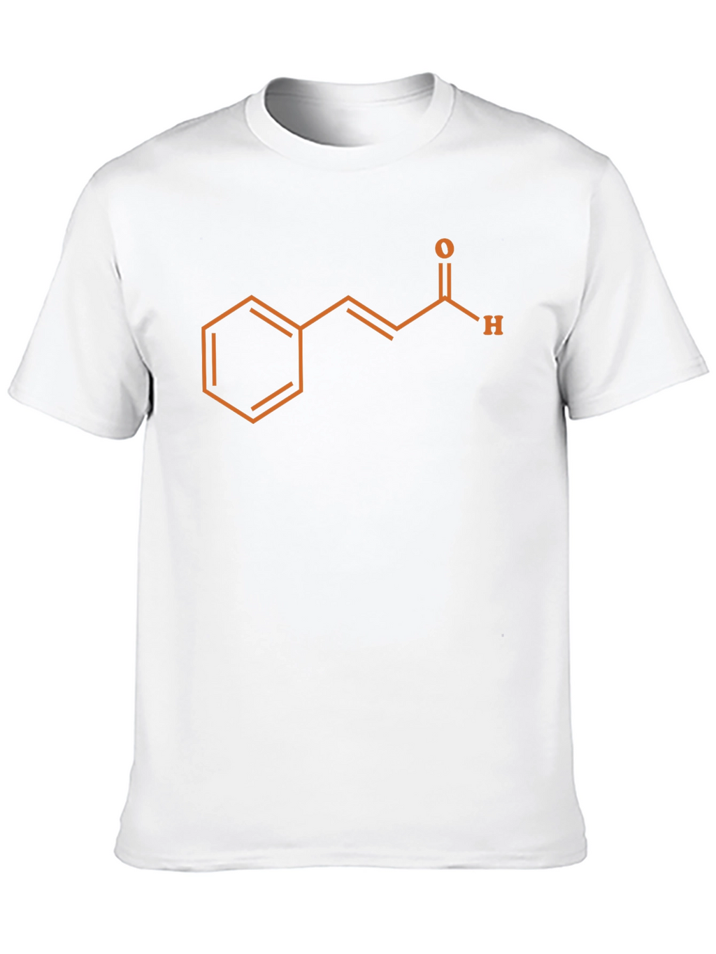 Cinnamaldehyde Molecule Graphic Tee - Science T-Shirt