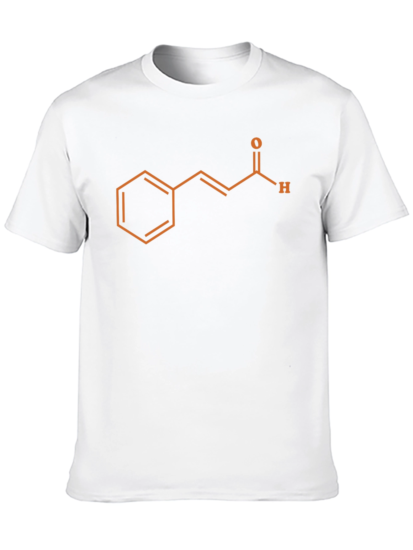 Cinnamaldehyde Molecule Graphic Tee - Science T-Shirt