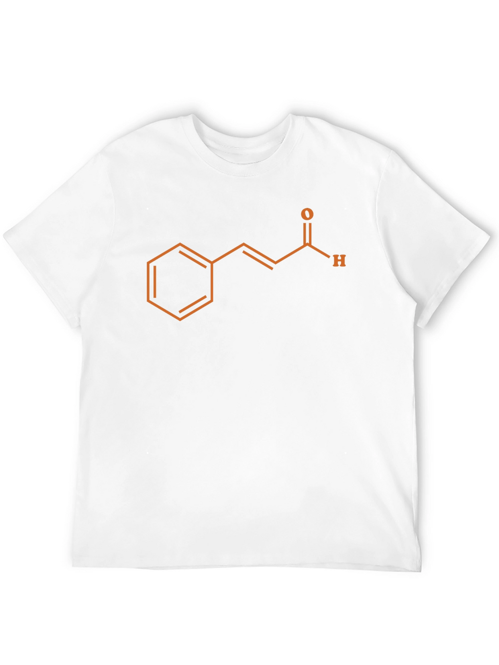 Cinnamaldehyde Molecule Graphic Tee - Science T-Shirt