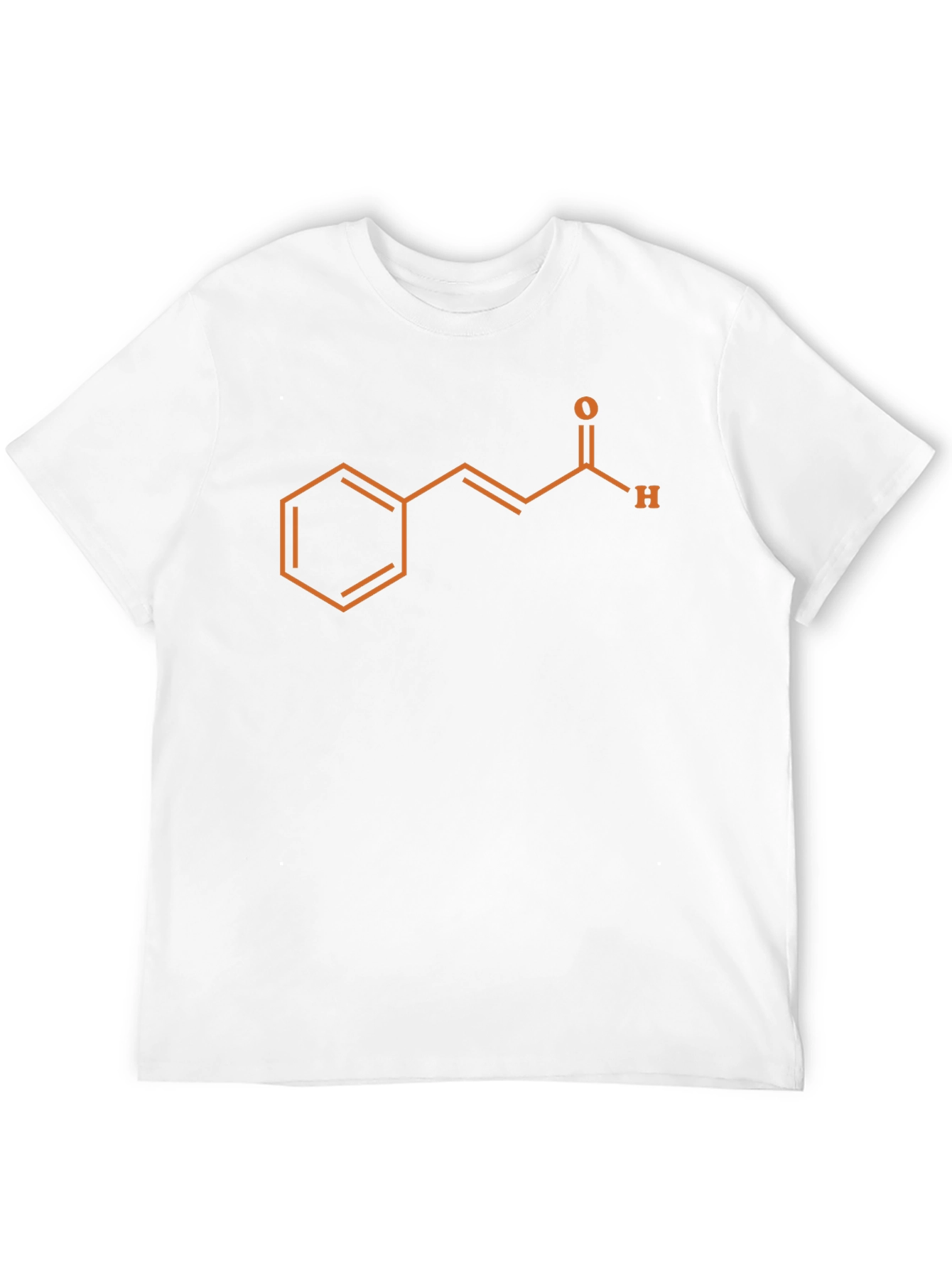 Cinnamaldehyde Molecule Graphic Tee - Science T-Shirt