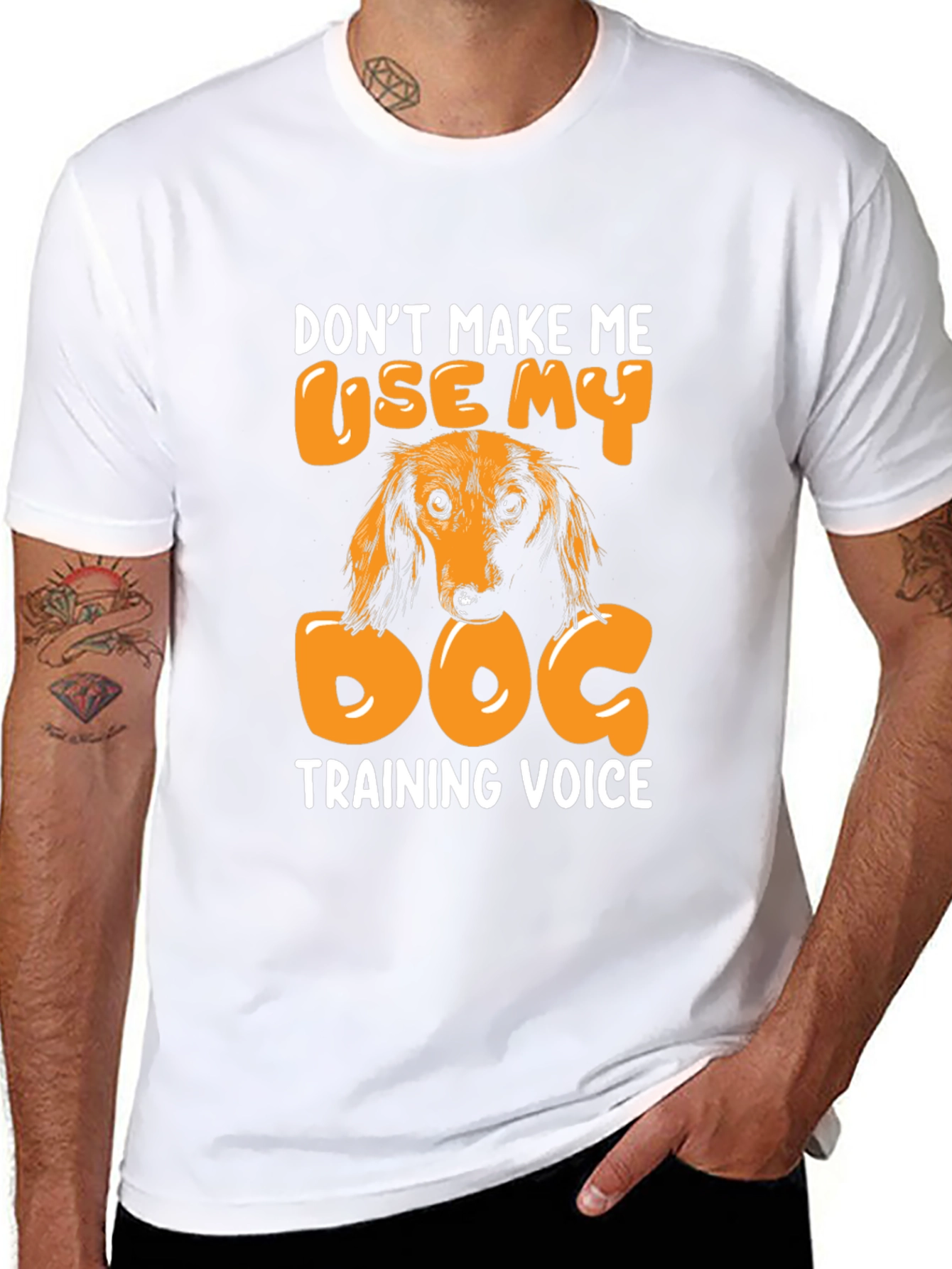 Dog Training Voice Graphic Tee
