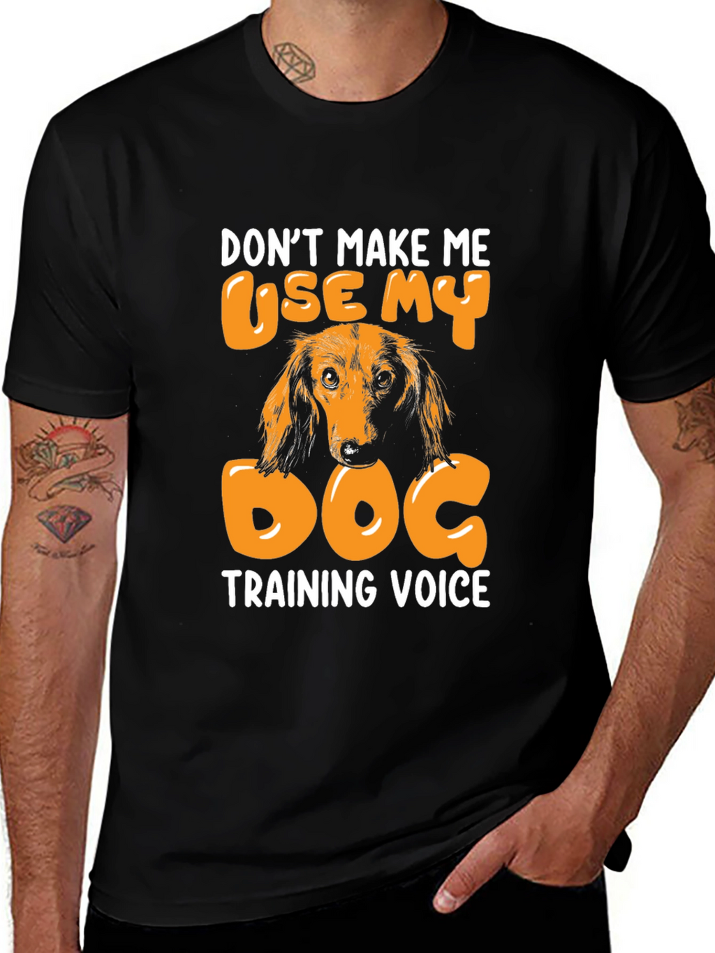 Dog Training Voice Graphic Tee