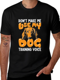 Dog Training Voice Graphic Tee