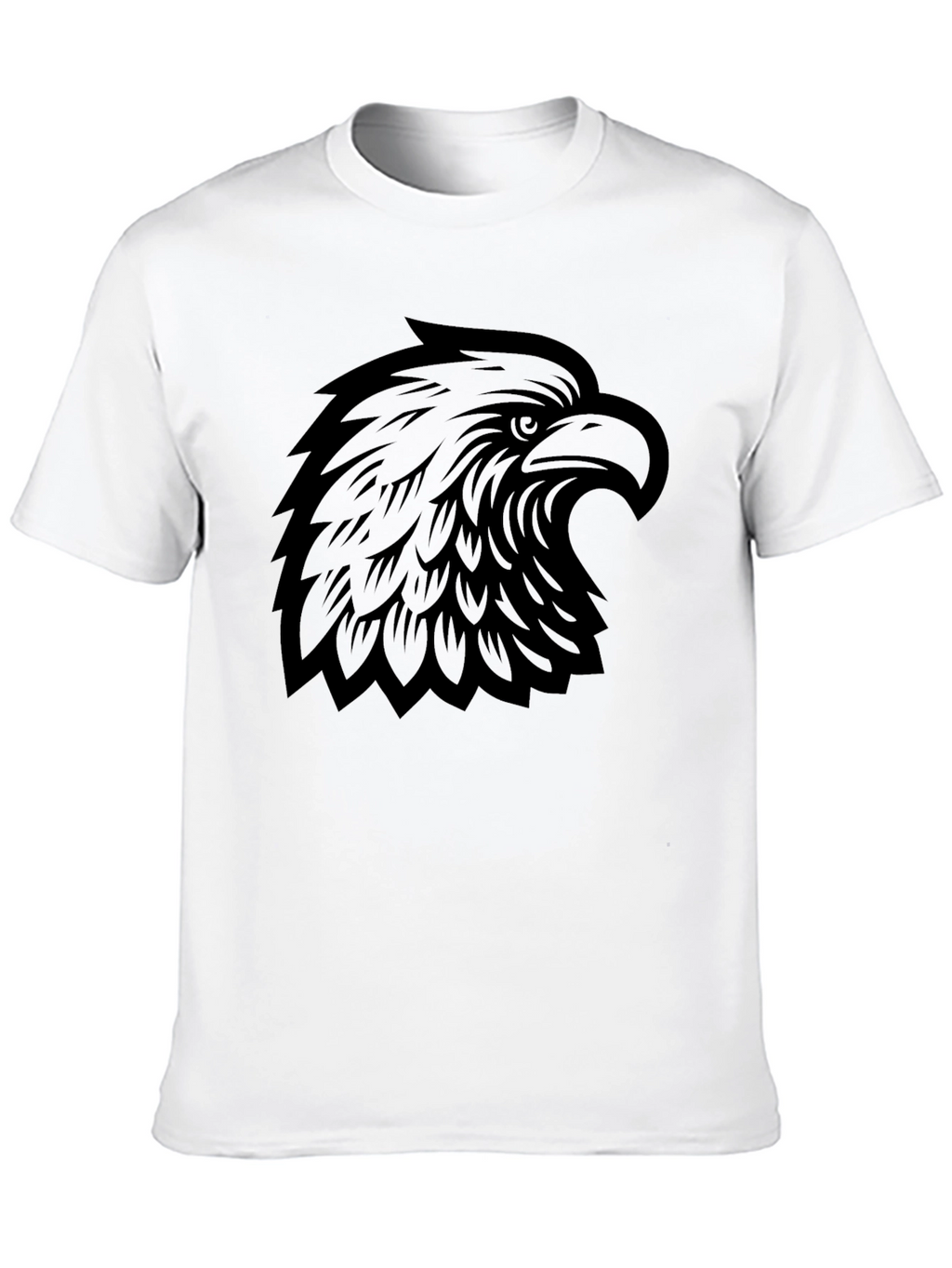 Black Eagle Graphic Tee - Mens Casual Top