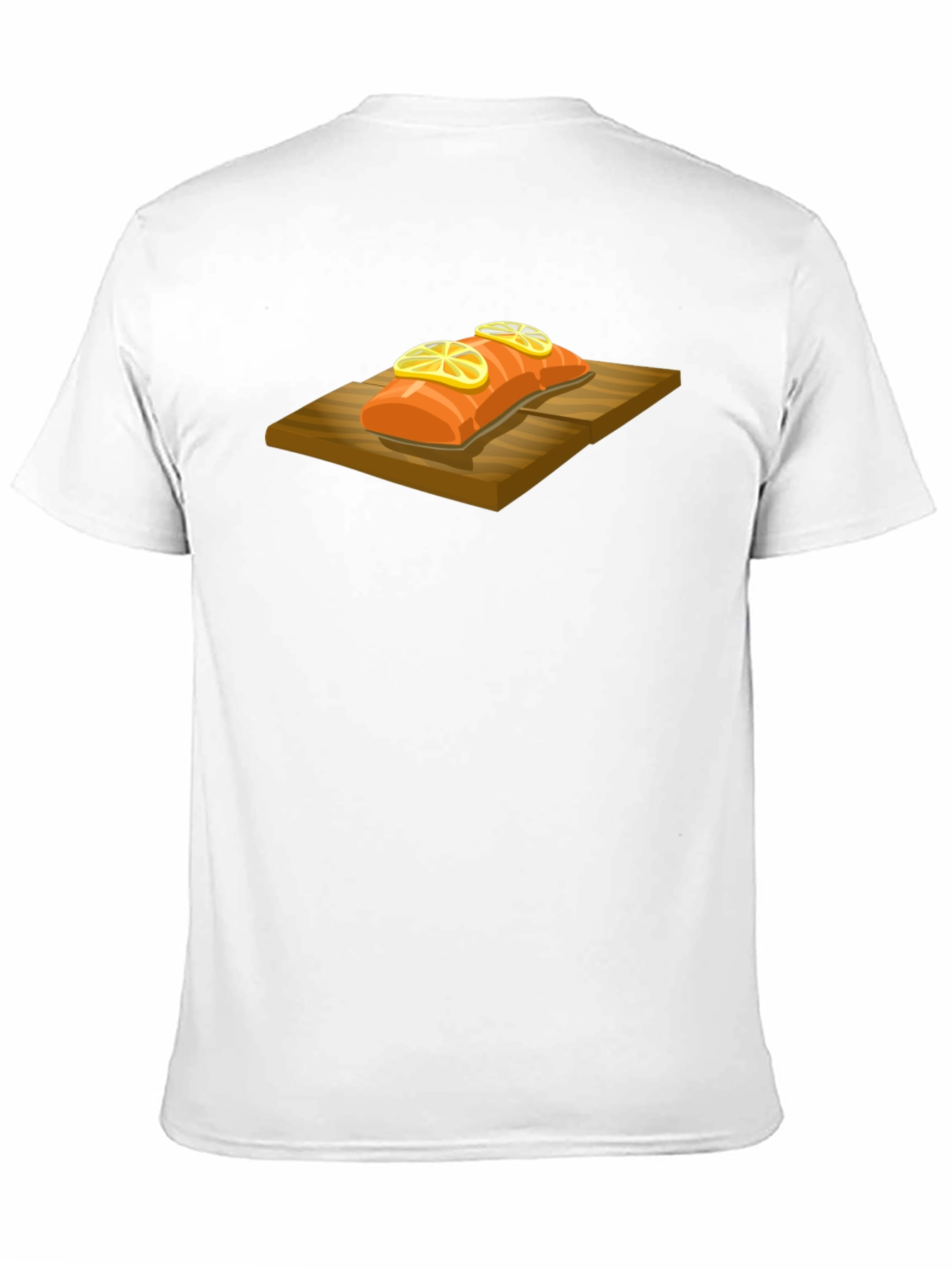 Salmon T-Shirt - Cedar Plank Grilled Fish Graphic Tee