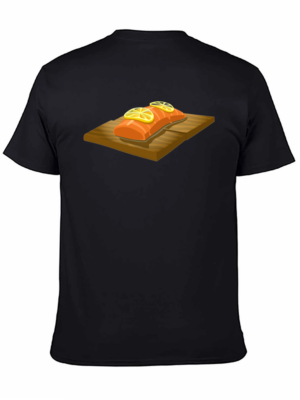 Salmon T-Shirt - Cedar Plank Grilled Fish Graphic Tee