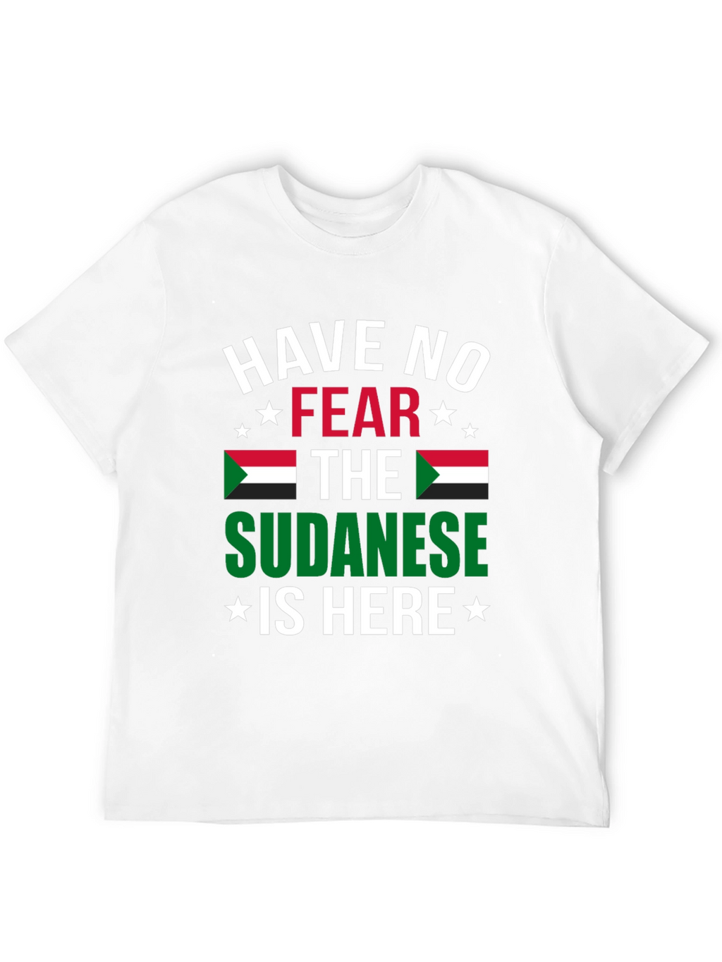 Sudanese Pride Graphic Tee - Have No Fear