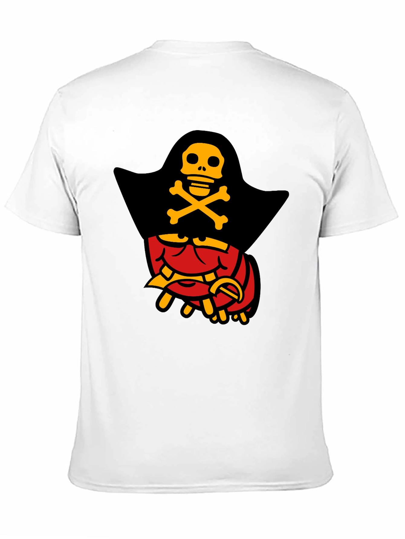 Pirate Lobster Graphic T-Shirt - Black Cotton Tee