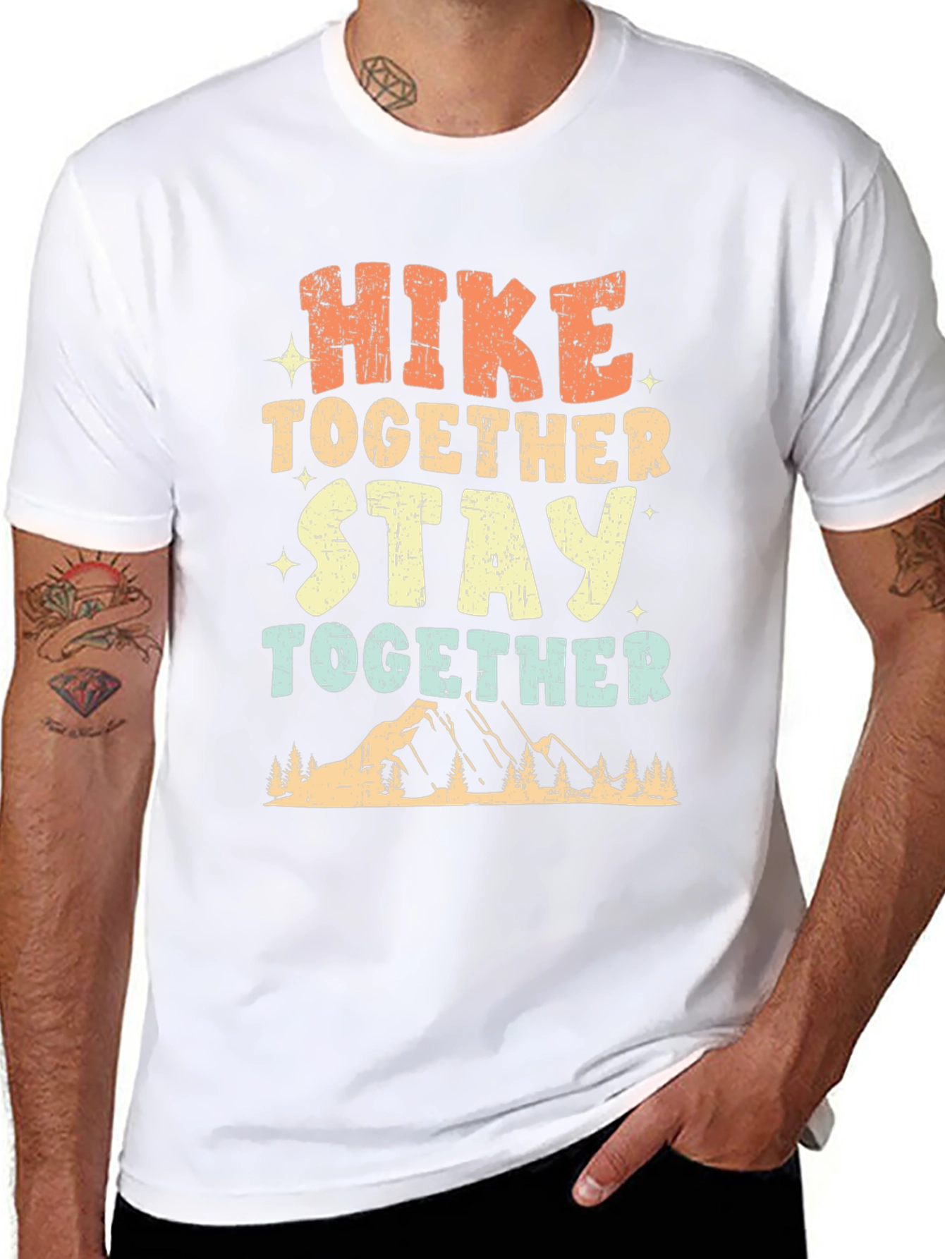 Hike Together Stay Together Graphic Tee