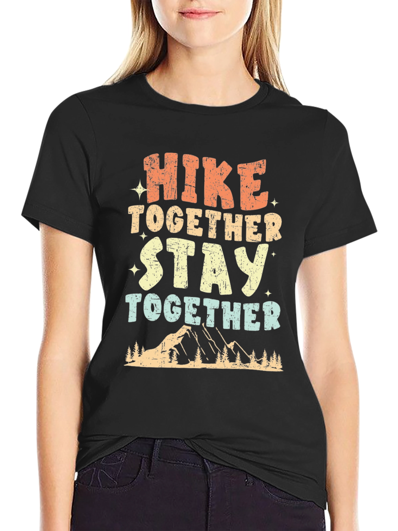 Hike Together Stay Together Graphic Tee