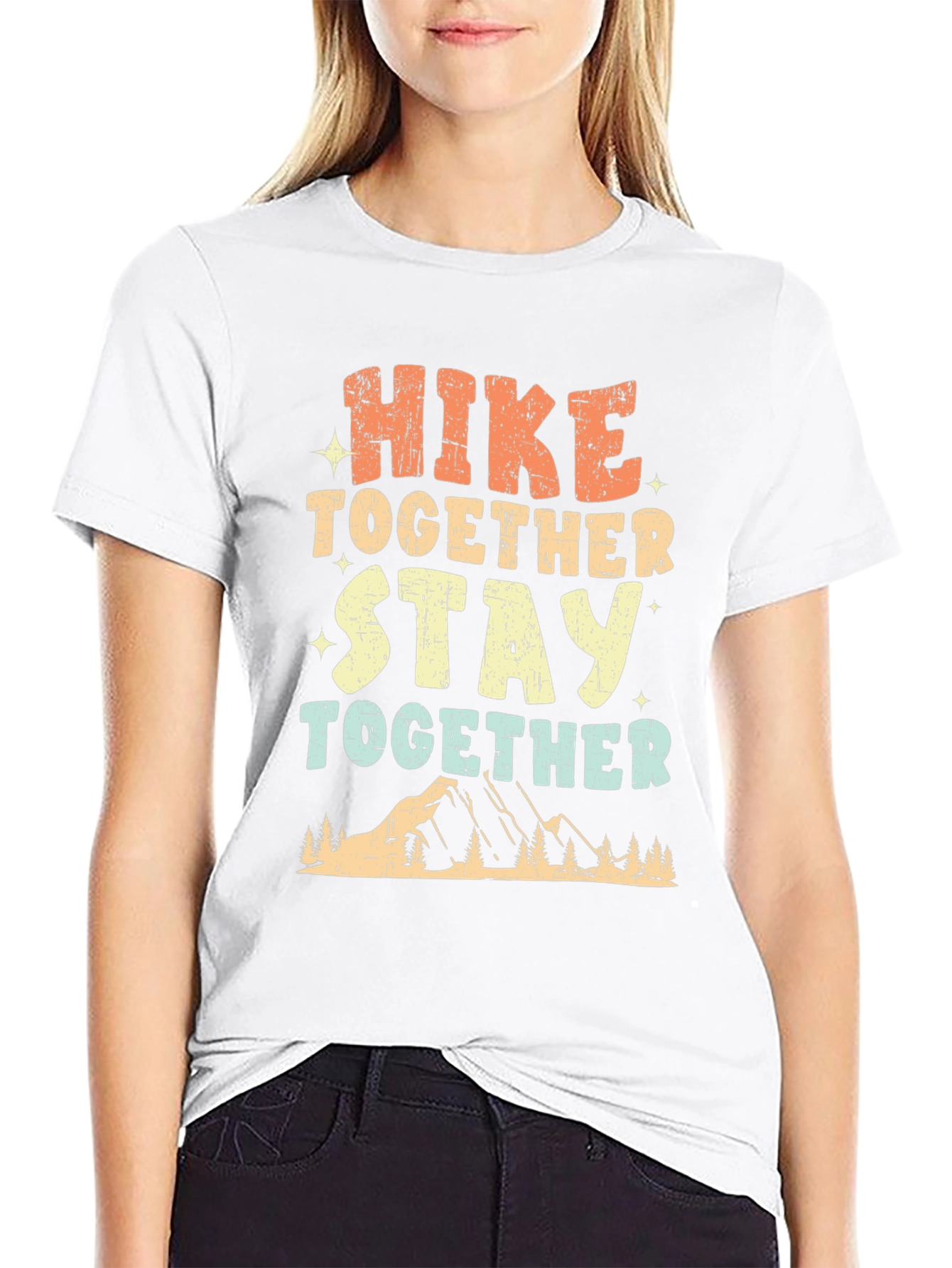 Hike Together Stay Together Graphic Tee