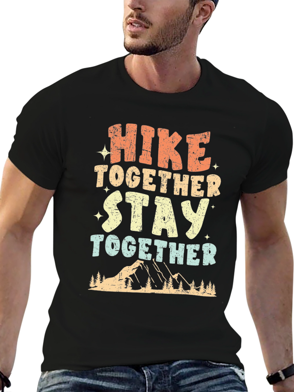 Hike Together Stay Together Graphic Tee