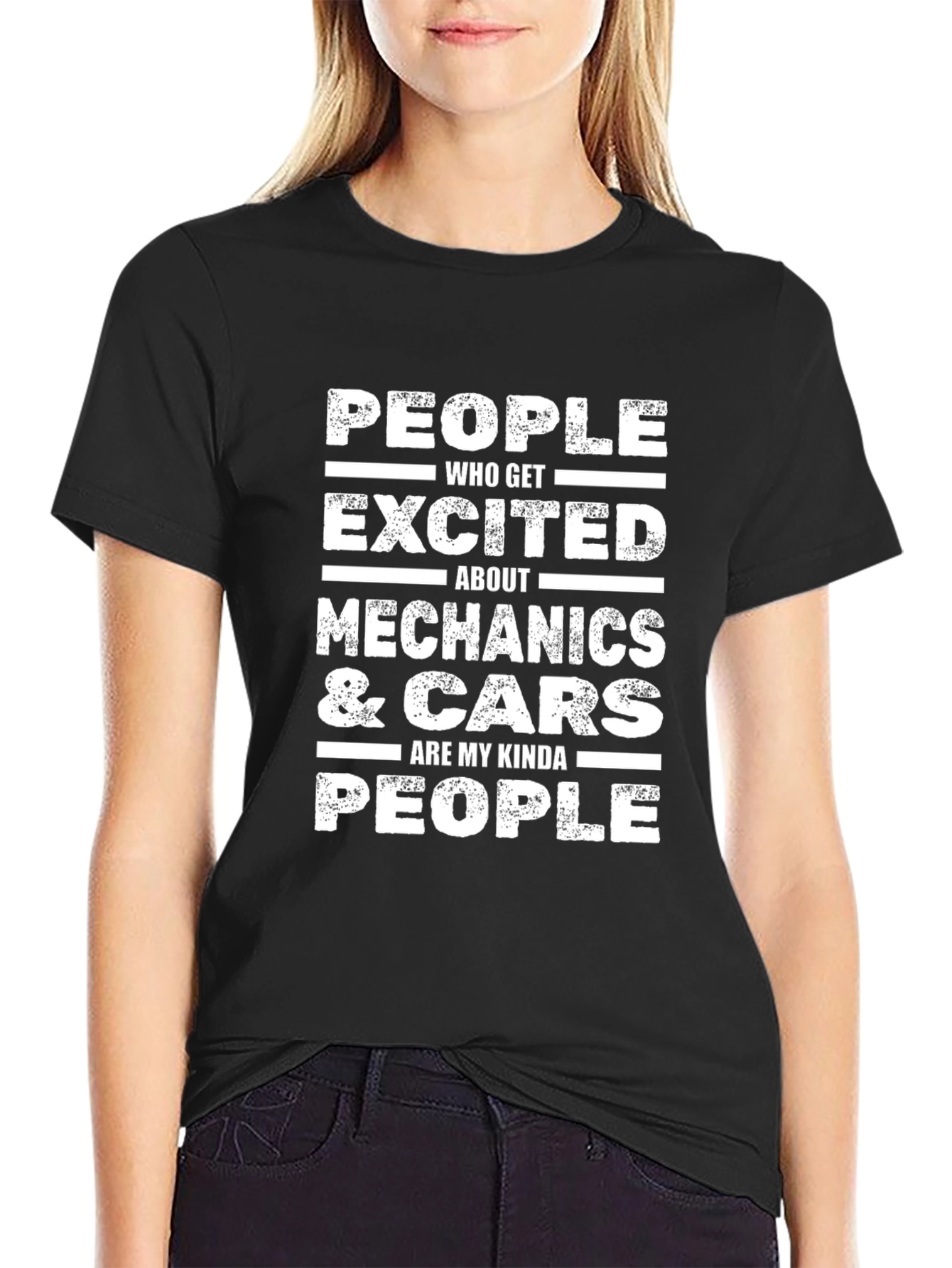 Mechanics & Cars Enthusiast T-Shirt - Black