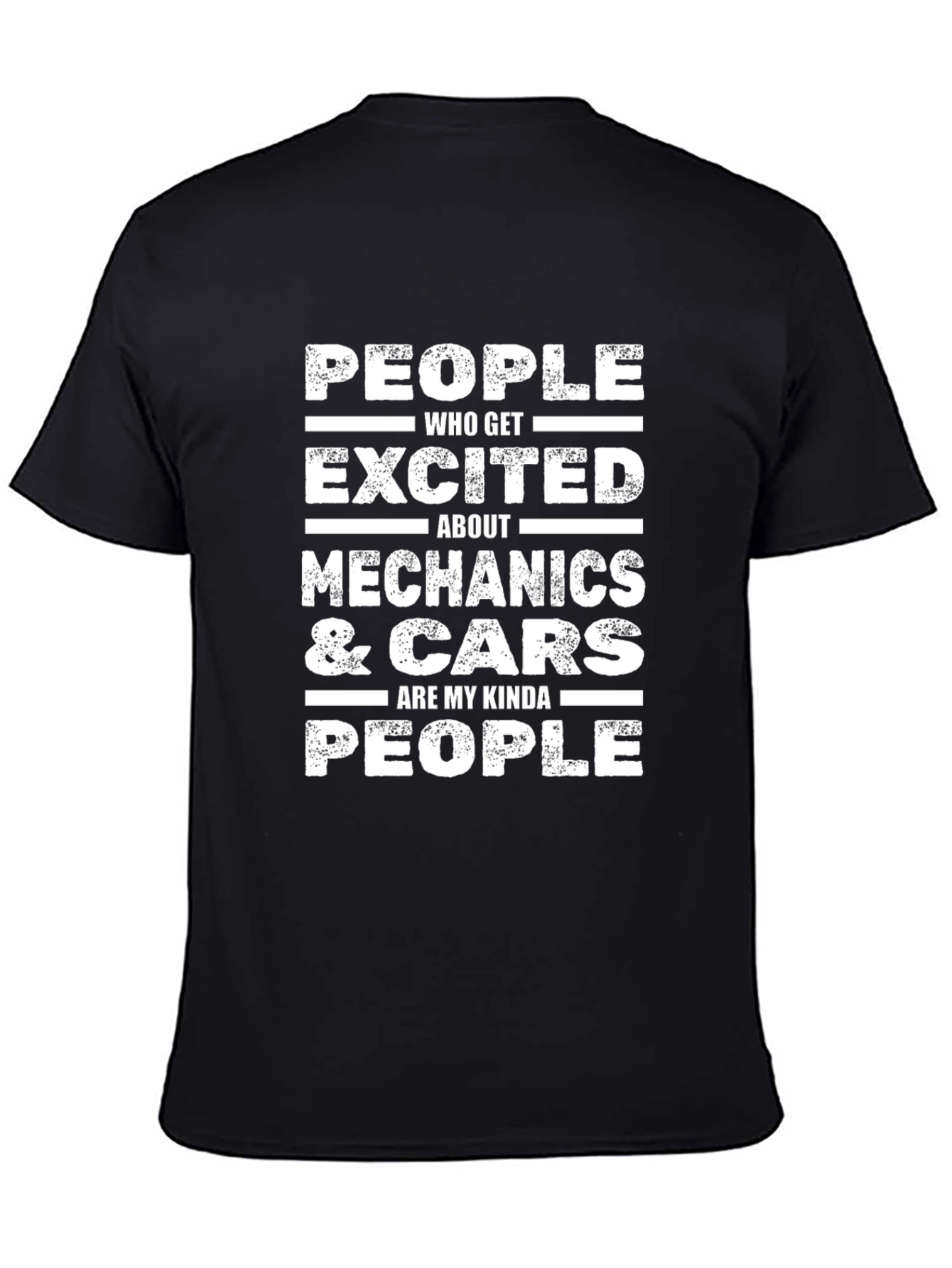 Mechanics & Cars Enthusiast T-Shirt - Black