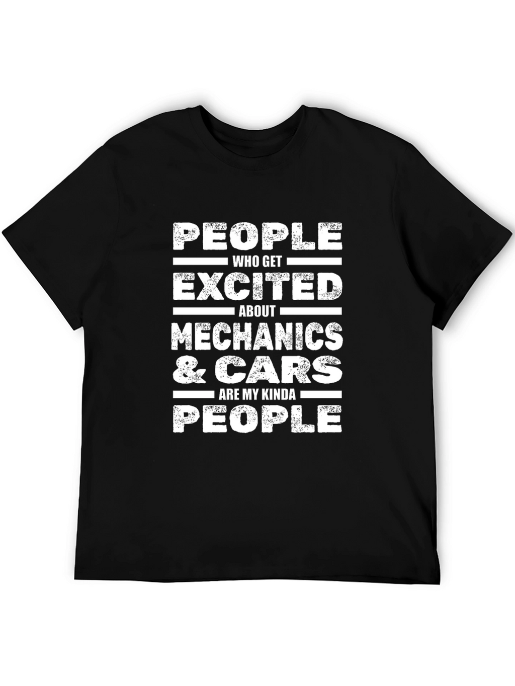 Mechanics & Cars Enthusiast T-Shirt - Black