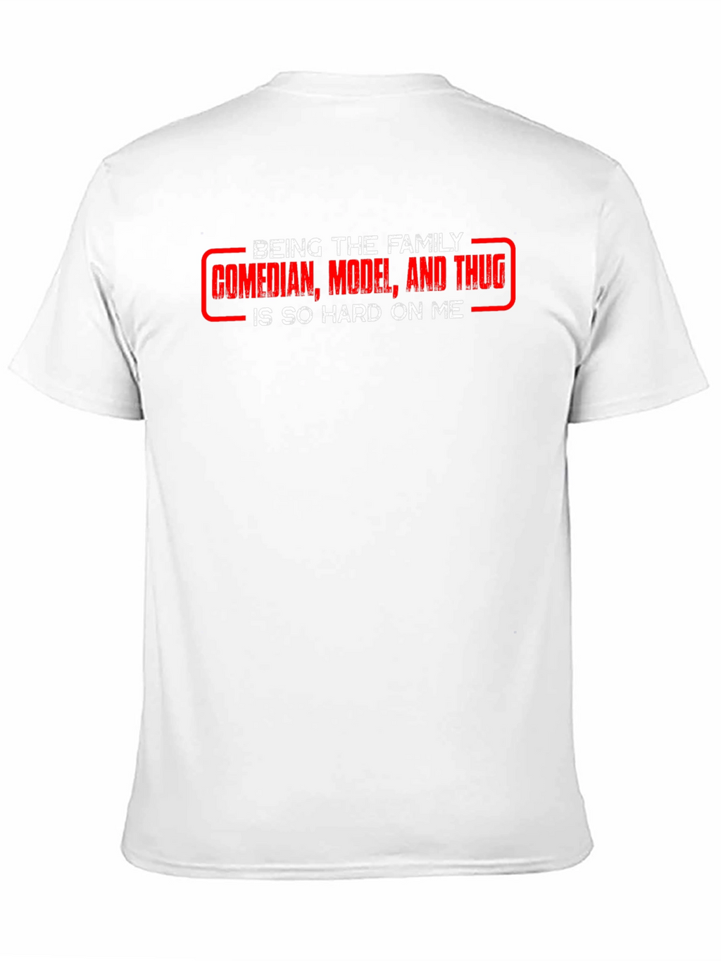 Family Comedian Graphic T-Shirt - Black