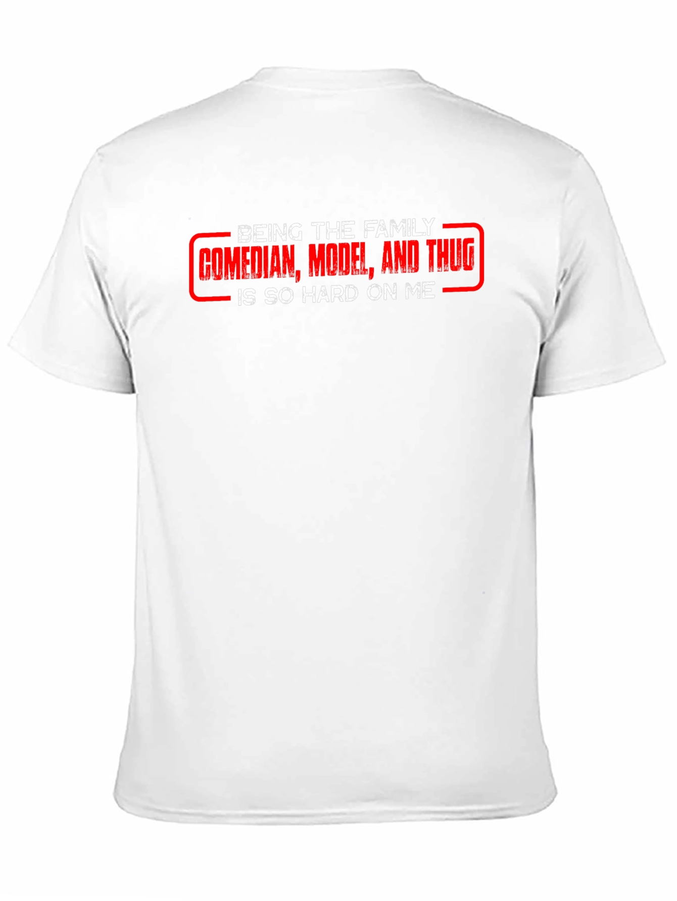 Family Comedian Graphic T-Shirt - Black