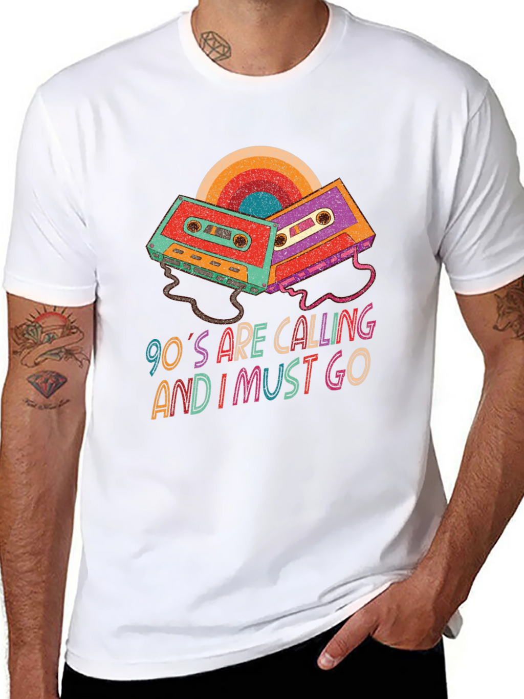 Retro 90s Cassette T-Shirt
