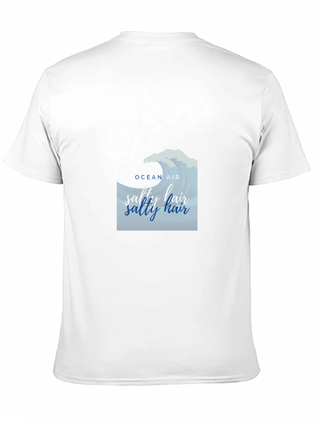 Ocean Air Salty Hair T-Shirt - Coastal Vibe Tee