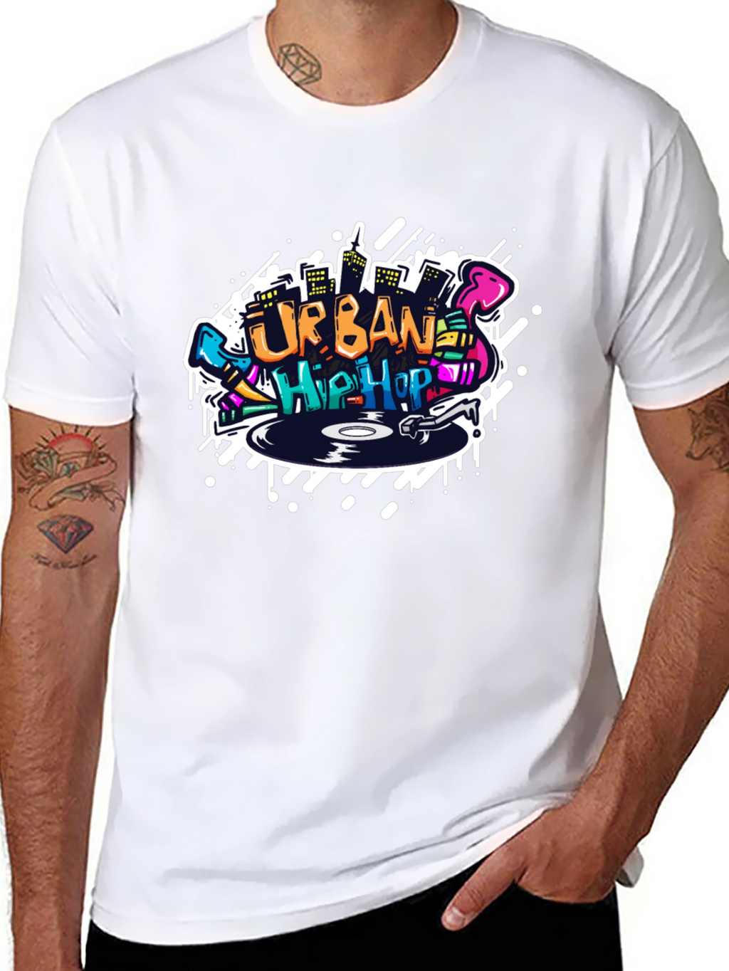 Urban Hip Hop Graphic Tee