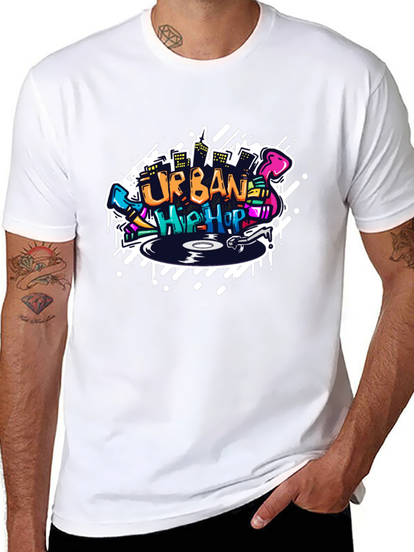 Urban Hip Hop Graphic Tee