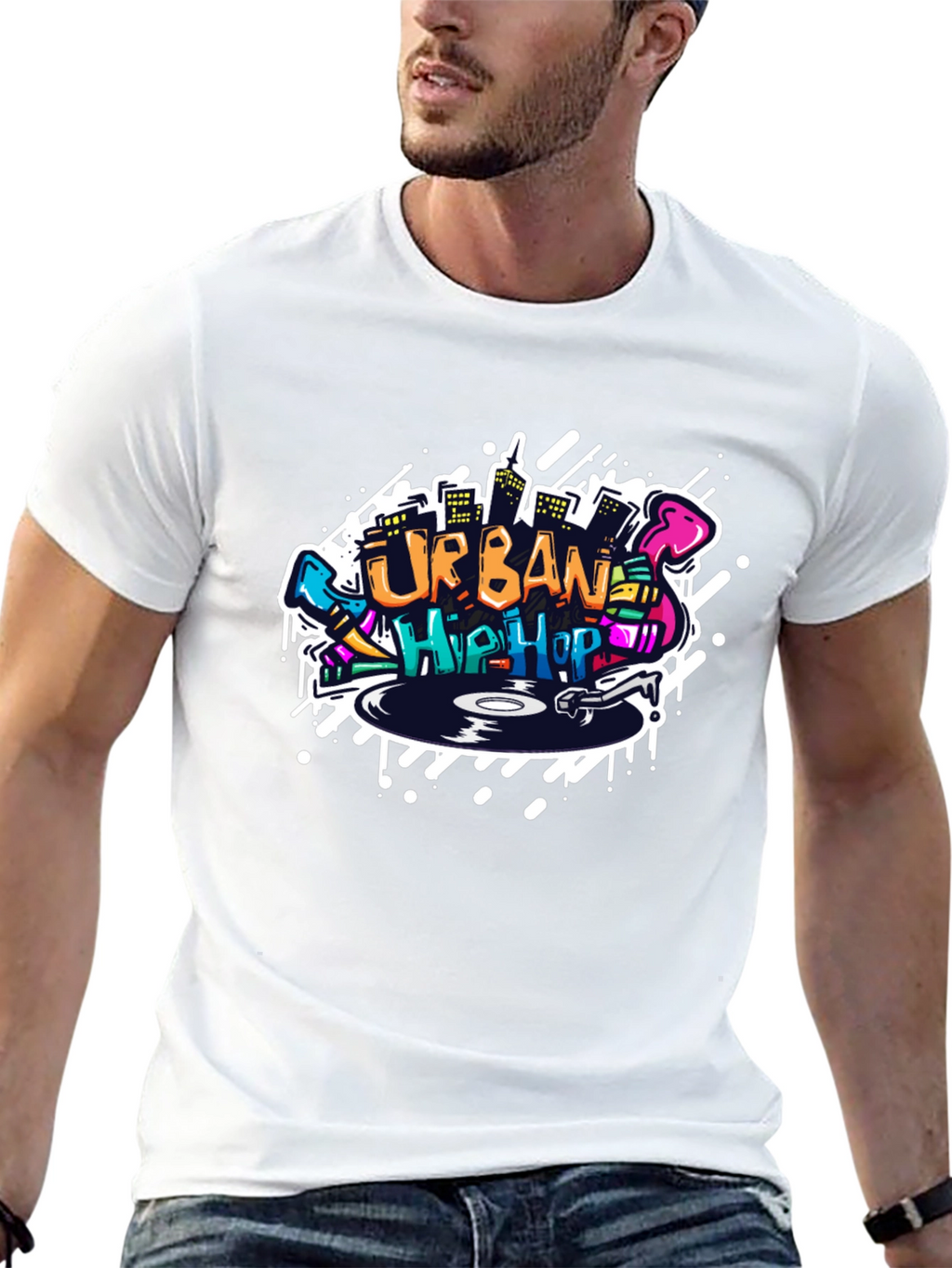 Urban Hip Hop Graphic Tee