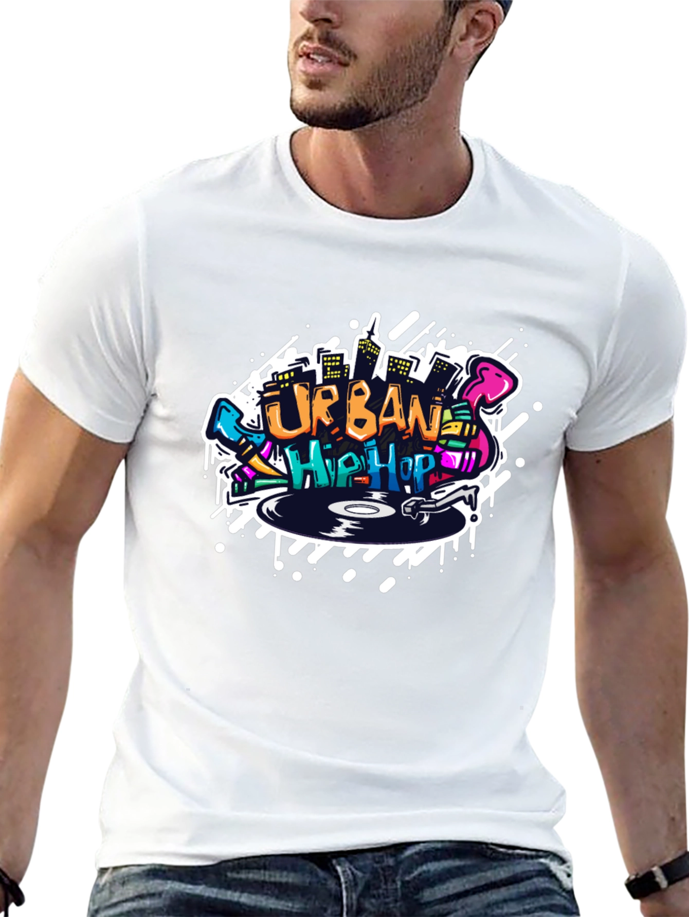 Urban Hip Hop Graphic Tee