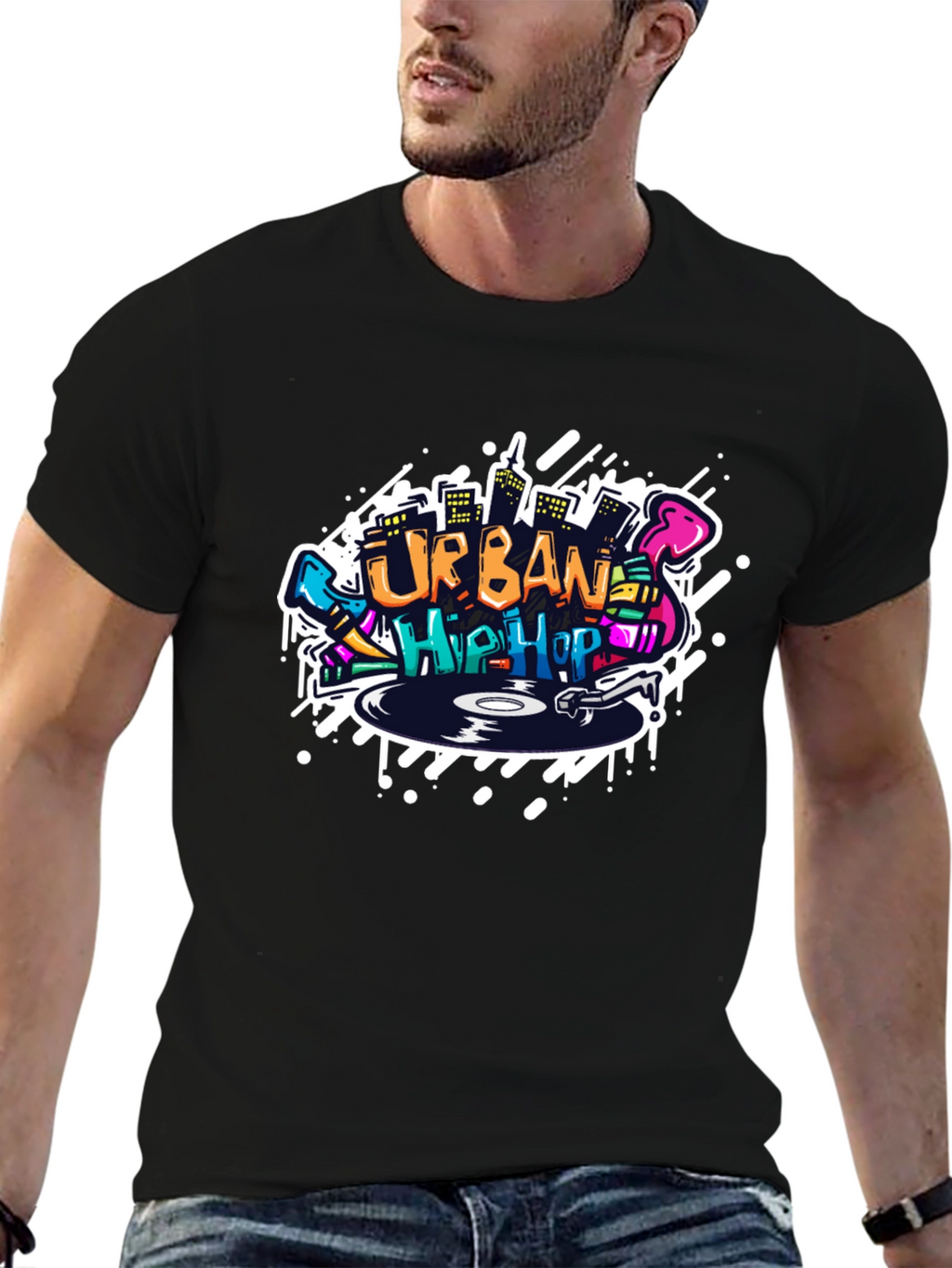 Urban Hip Hop Graphic Tee