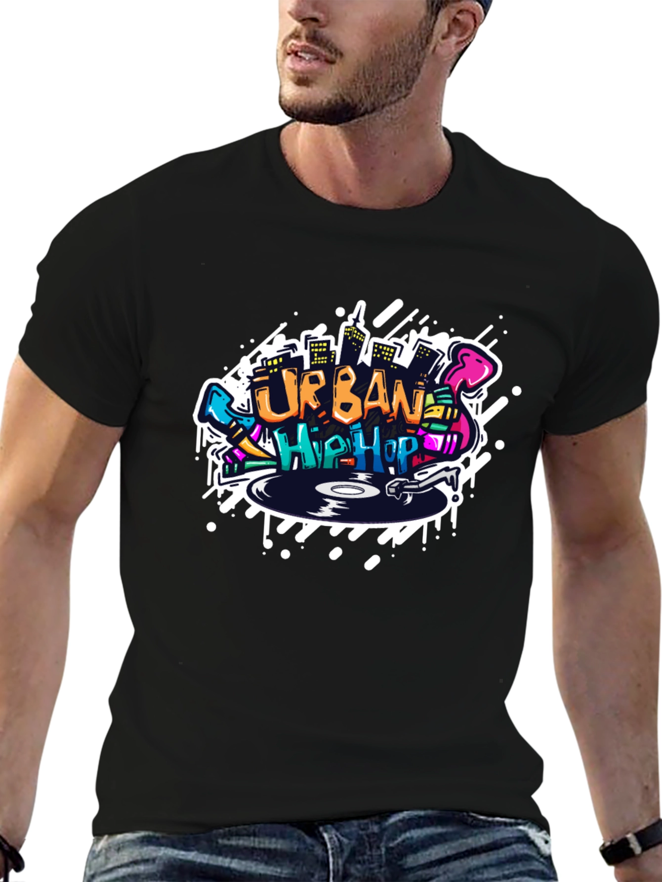 Urban Hip Hop Graphic Tee