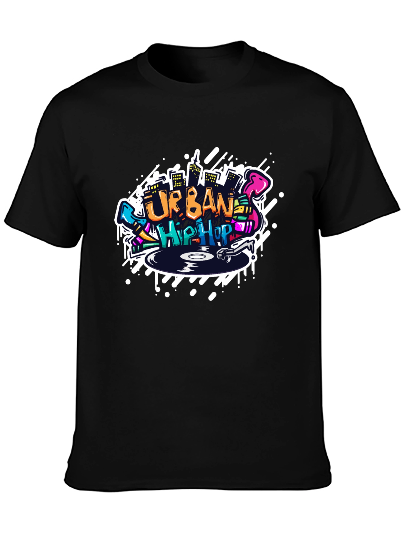 Urban Hip Hop Graphic Tee