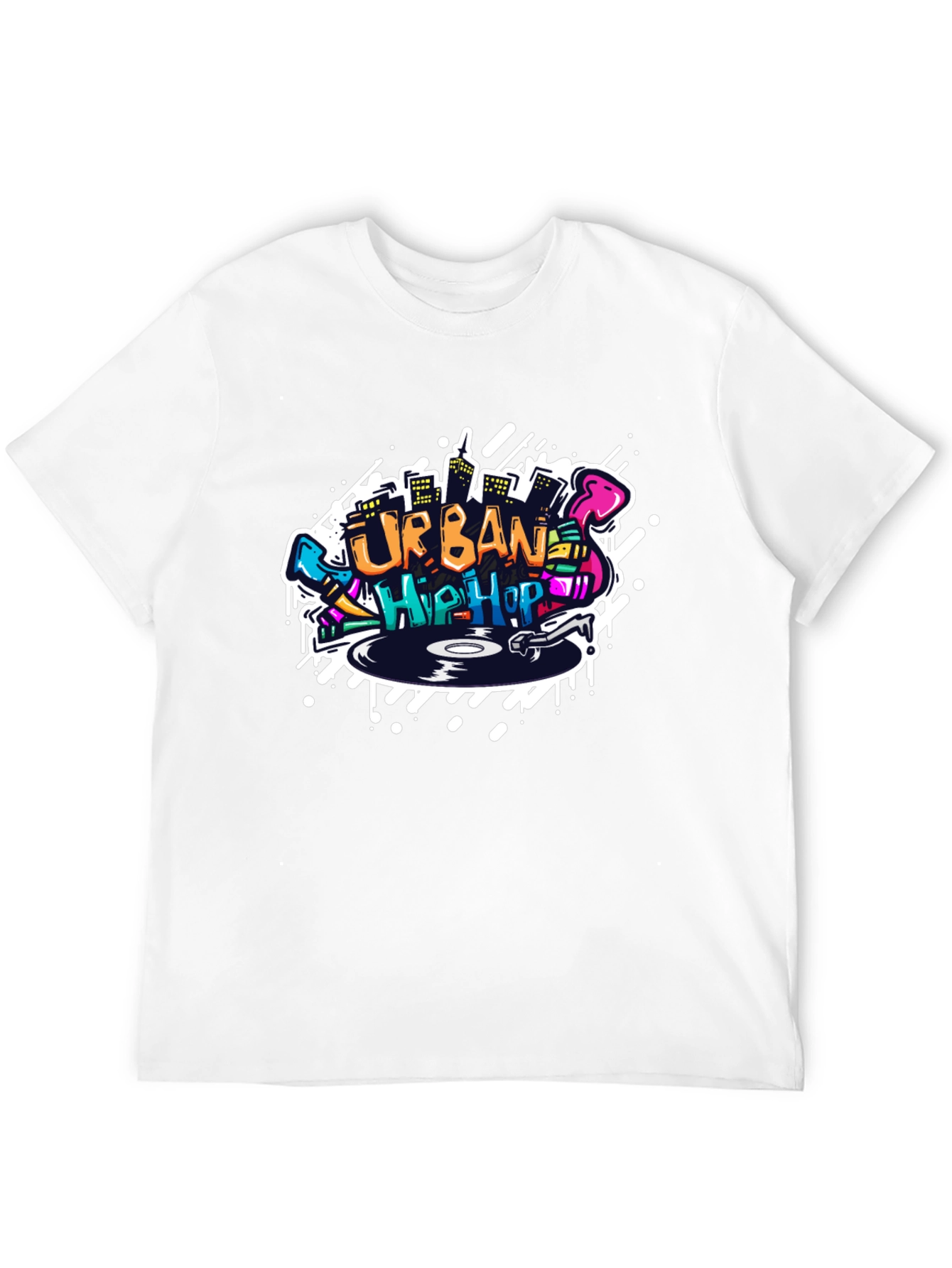 Urban Hip Hop Graphic Tee