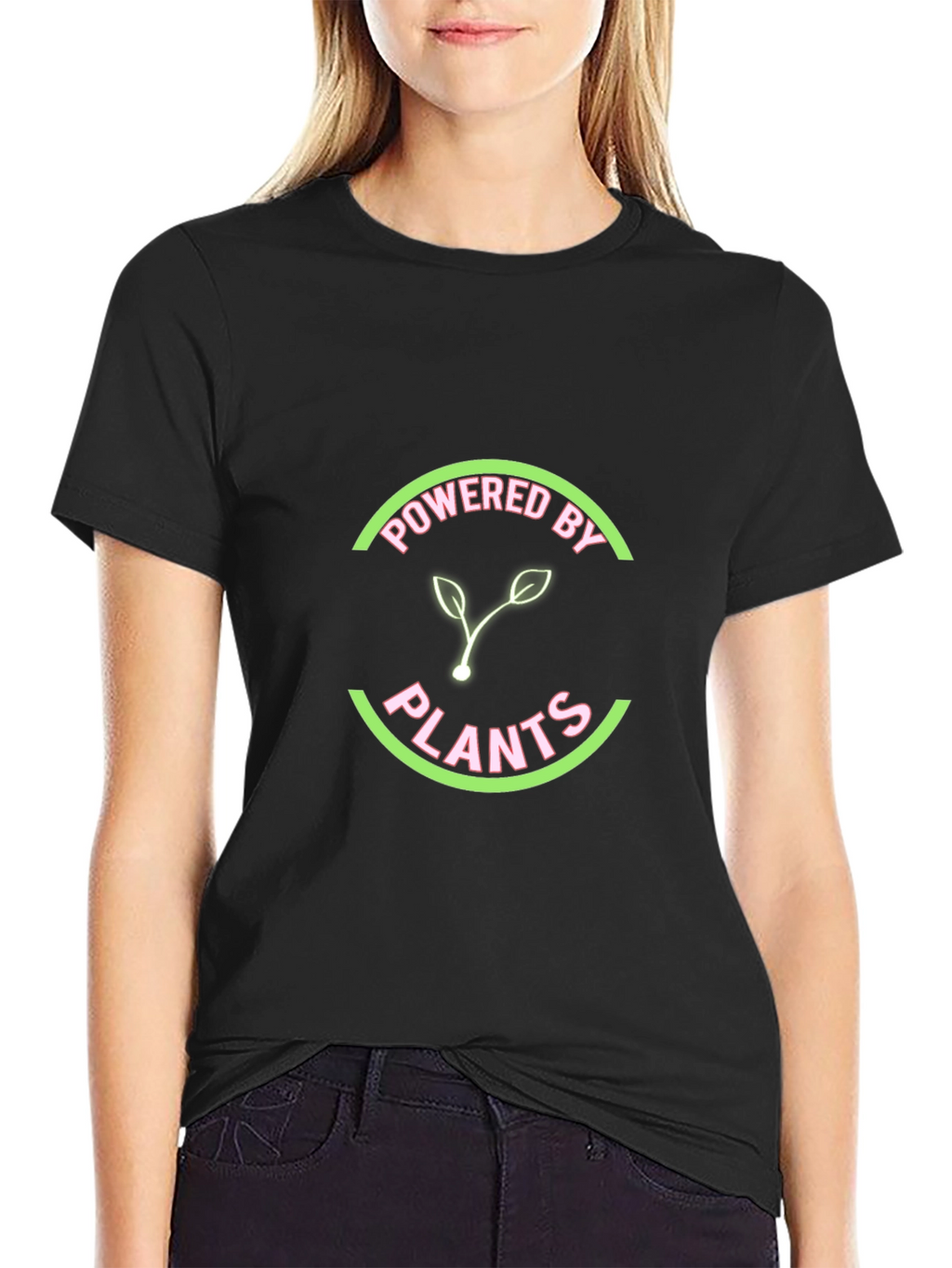 Powered by Plants Graphic T-Shirt - Vegan Style
