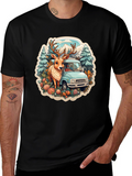 Deer & Camper Van Graphic Tee