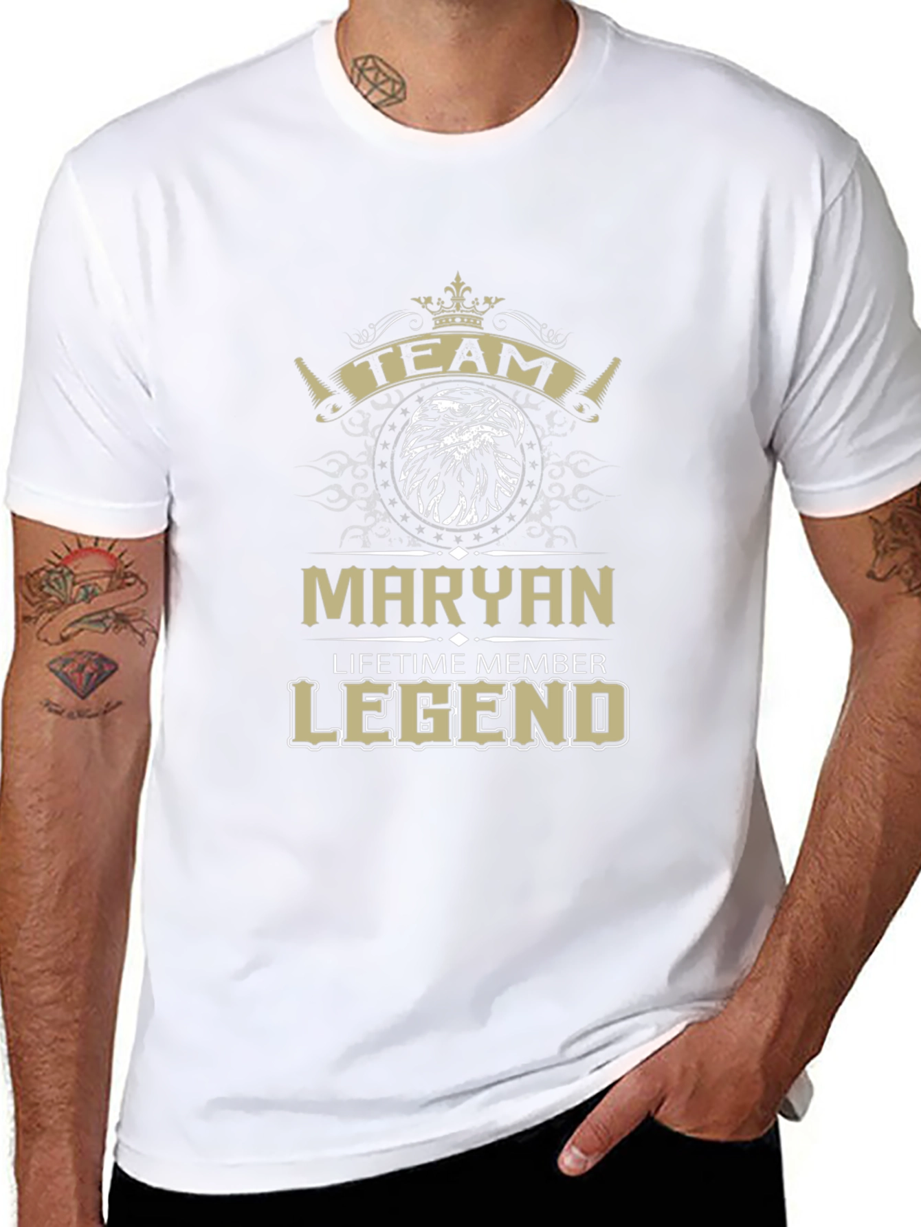 Team Maryan Legend T-Shirt - Lifetime Member