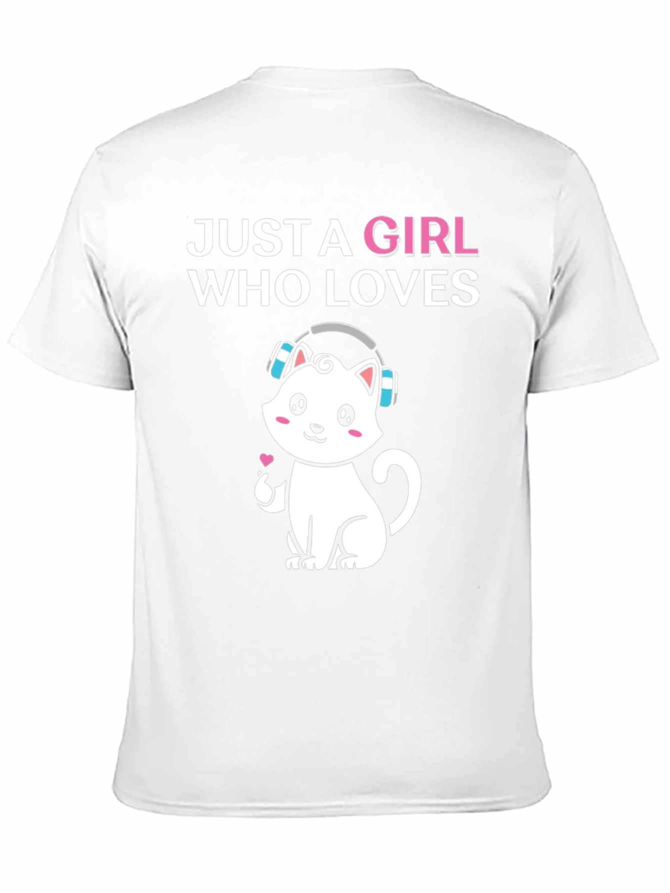 Girl Who Loves Cats T-Shirt