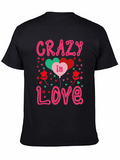 Crazy in Love Valentines Graphic Tee