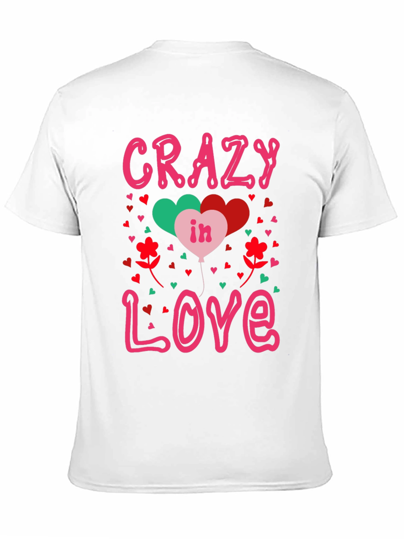 Crazy in Love Valentines Graphic Tee