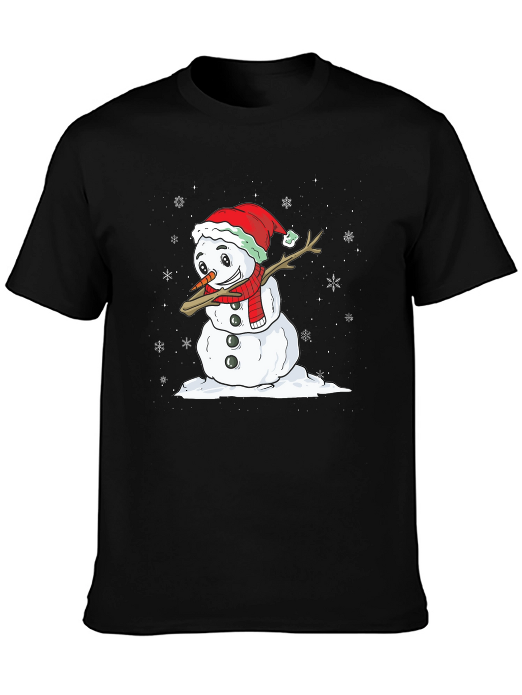 Festive Snowman Dab T-Shirt