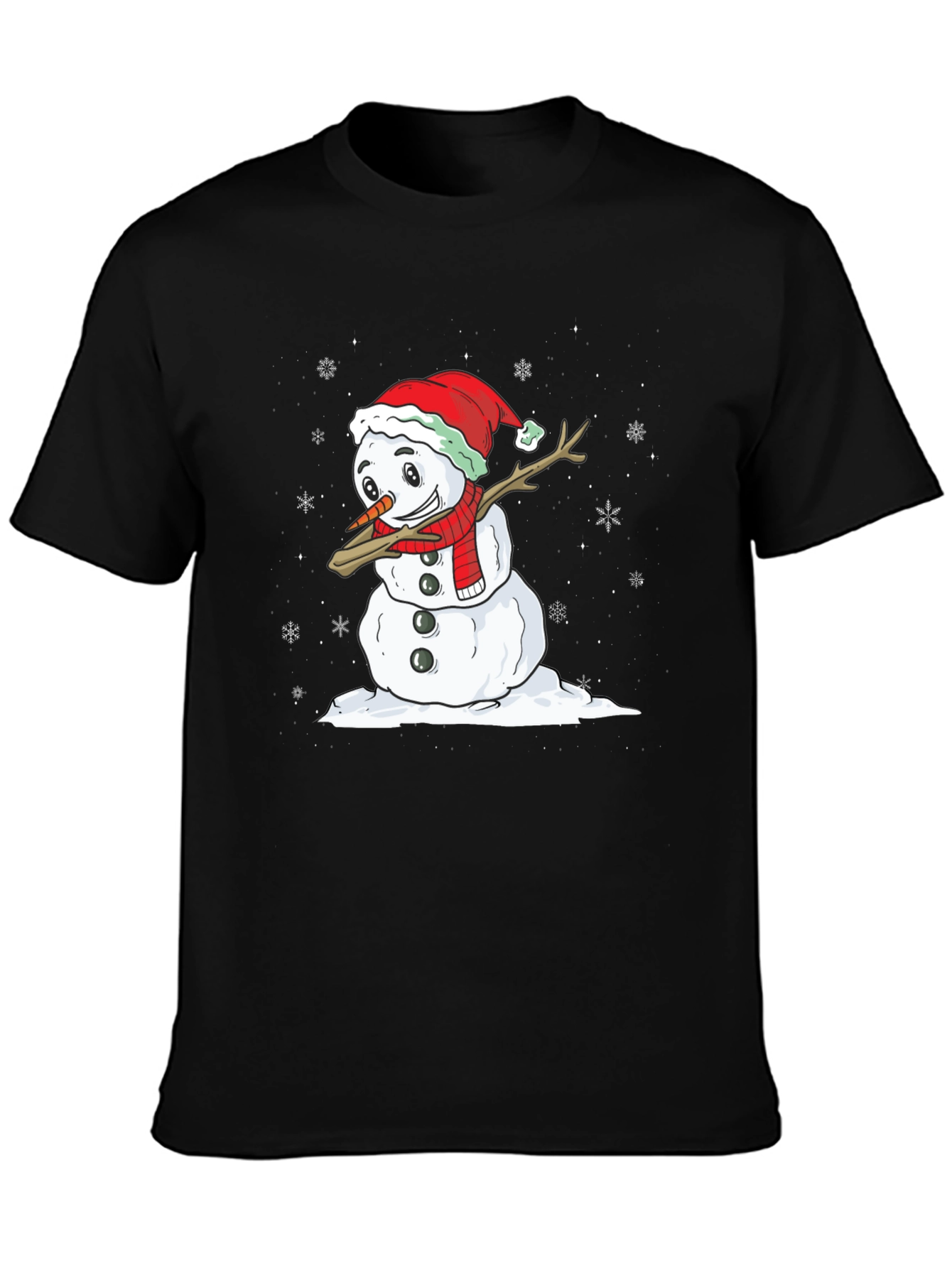 Festive Snowman Dab T-Shirt