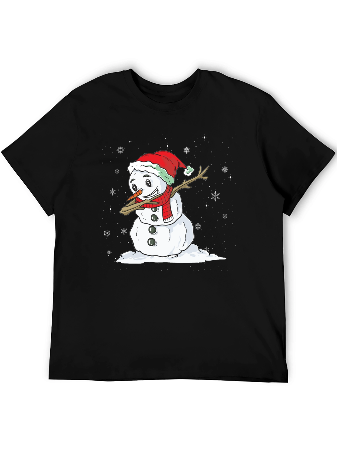 Festive Snowman Dab T-Shirt