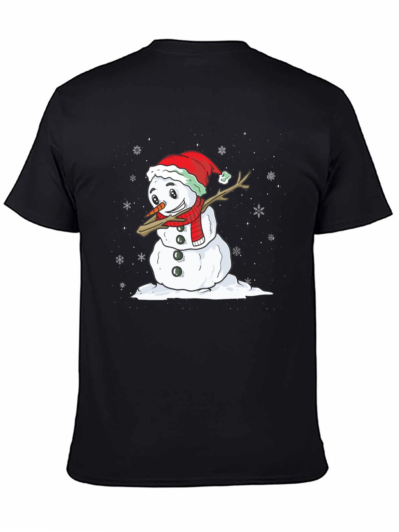 Festive Snowman Dab T-Shirt