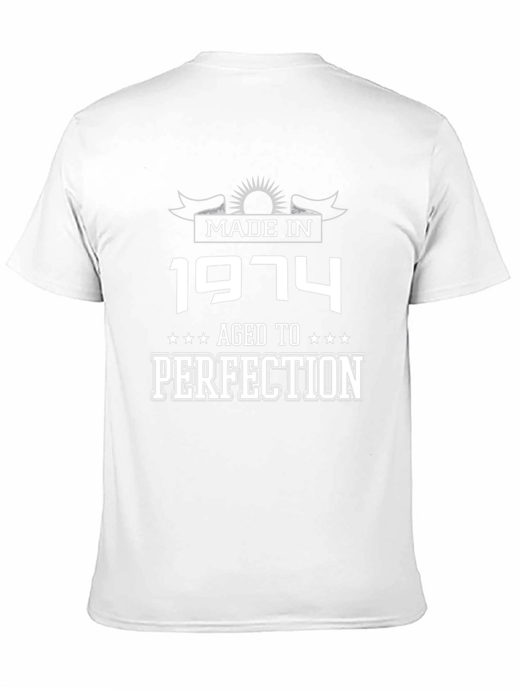 Made in 1974 Aged To Perfection Graphic T-Shirt