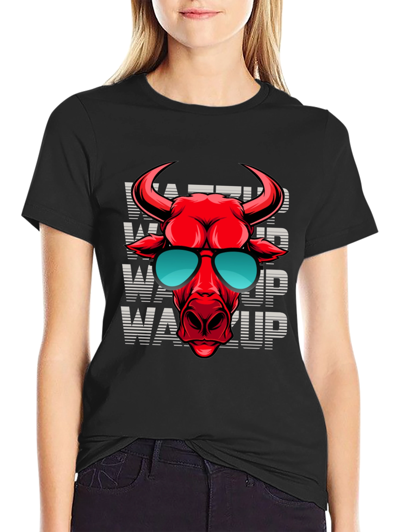 Wake Up Red Bull Graphic Tee - Cool & Stylish