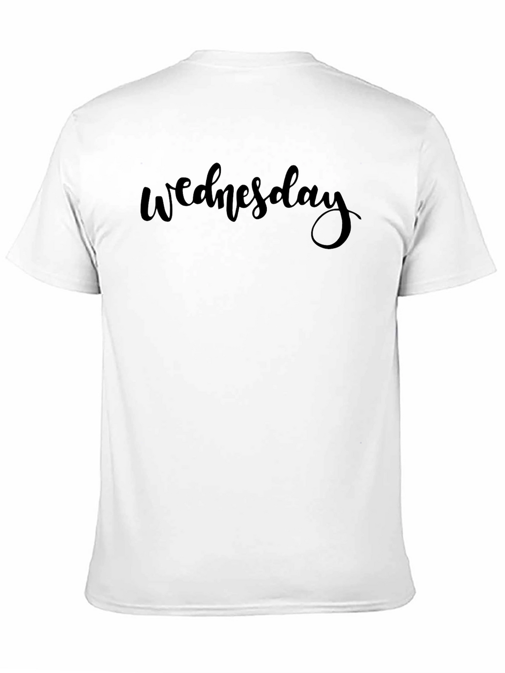 Wednesday Graphic Tee - Casual Black T-Shirt