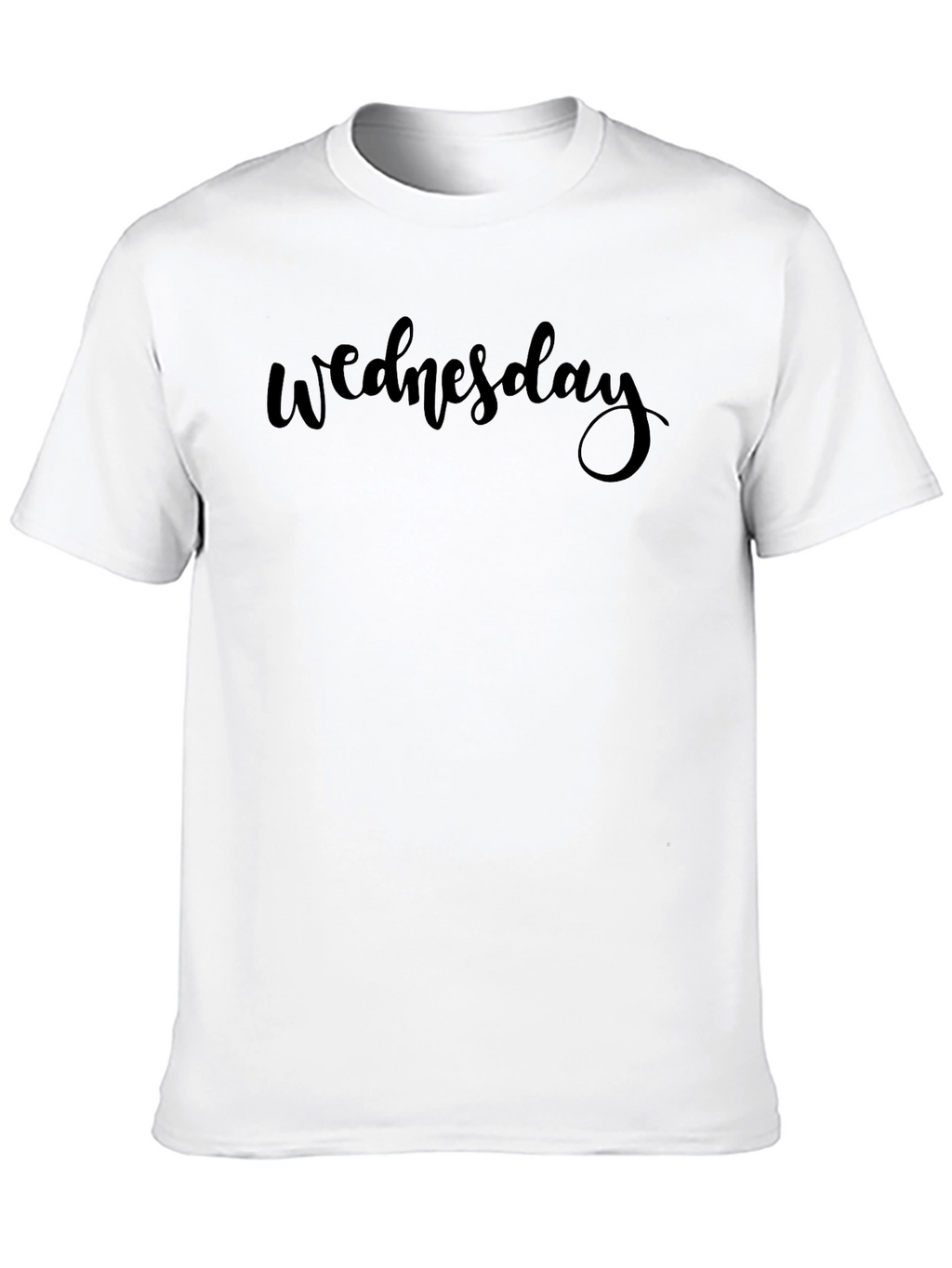Wednesday Graphic Tee - Casual Black T-Shirt