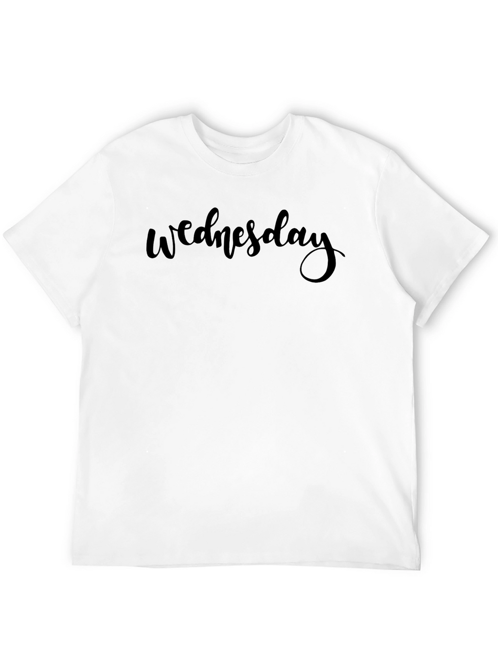 Wednesday Graphic Tee - Casual Black T-Shirt