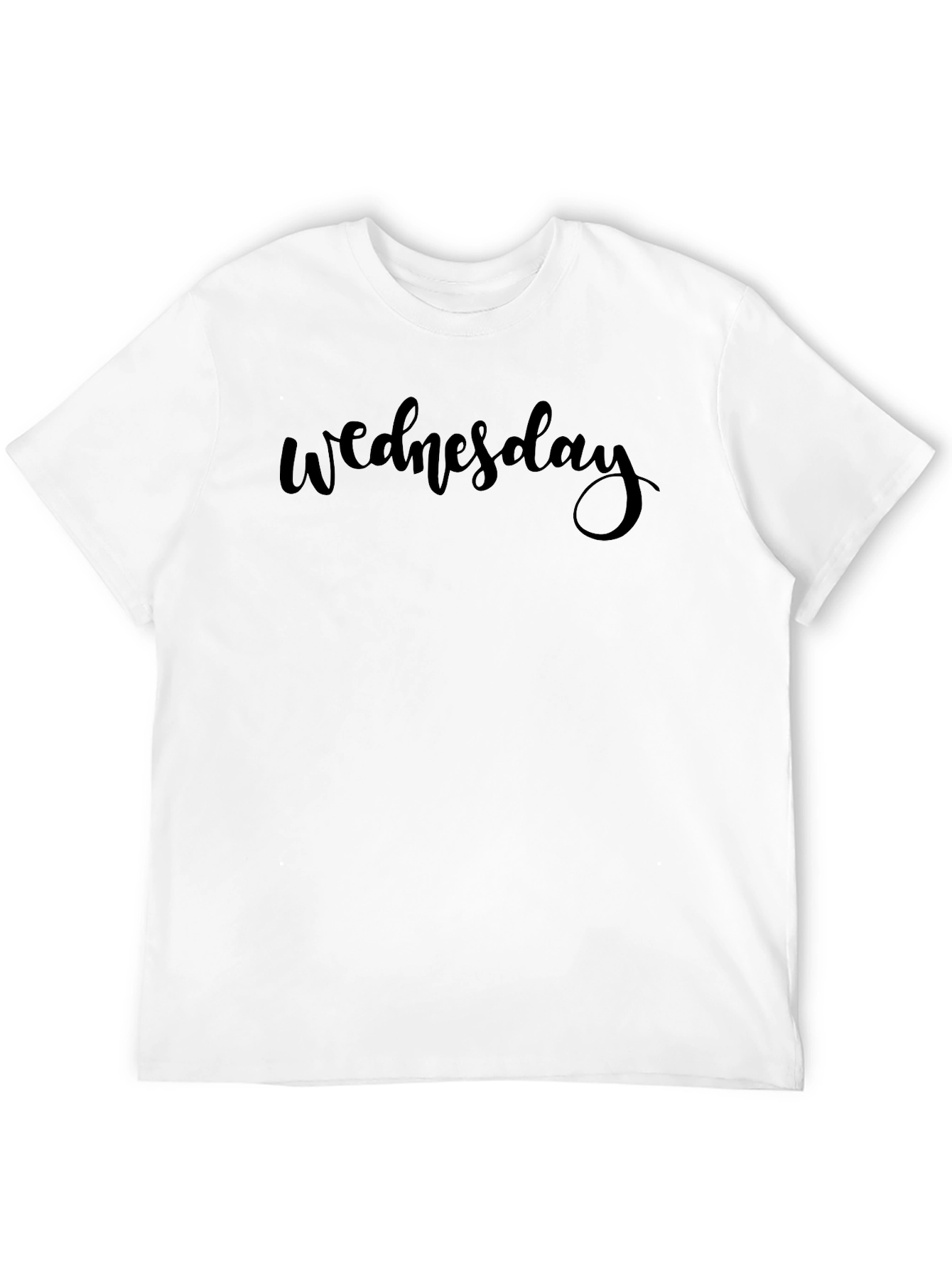 Wednesday Graphic Tee - Casual Black T-Shirt